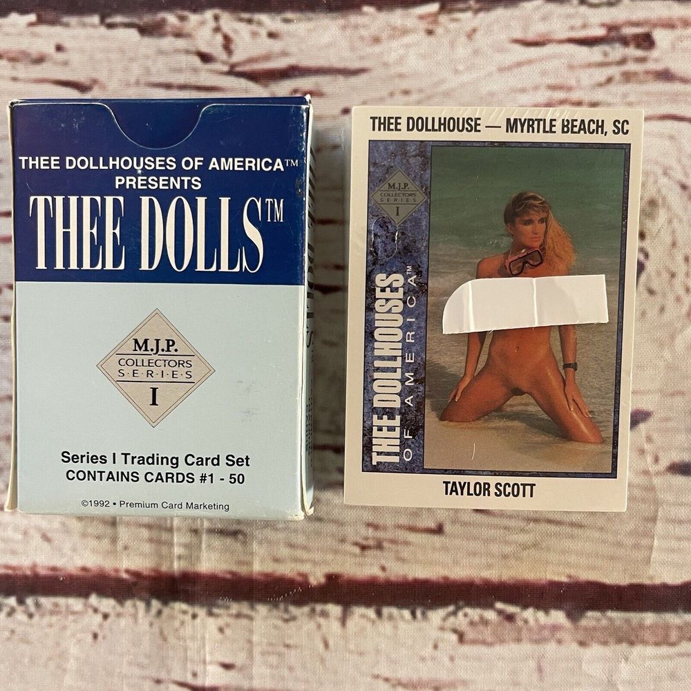 THEE‎ DOLLHOUSES OF AMERICA PRESENTS~THEE DOLLS~1992~TRADING CARDS Deck Sealed